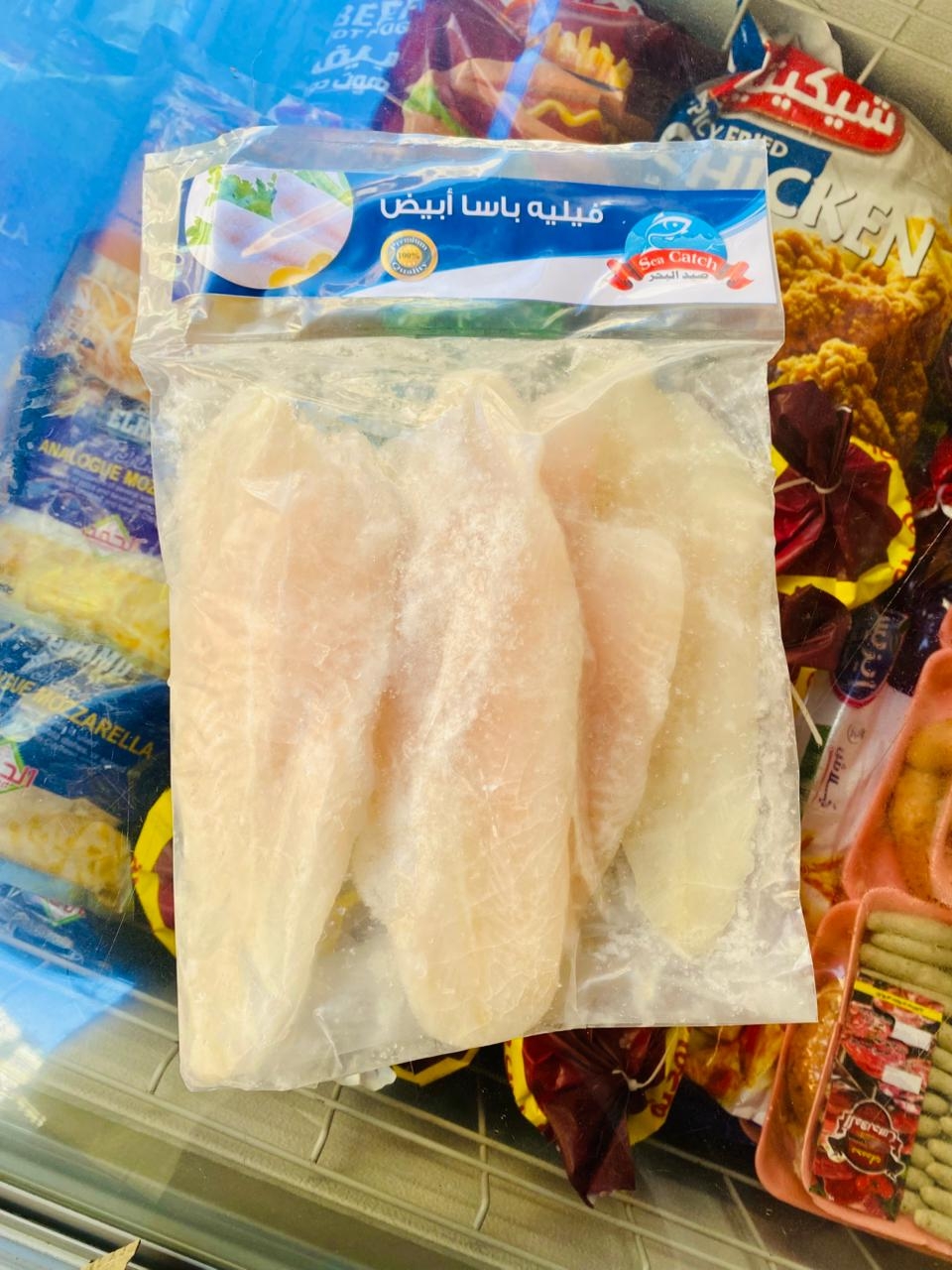 سمك فيليه أبيض